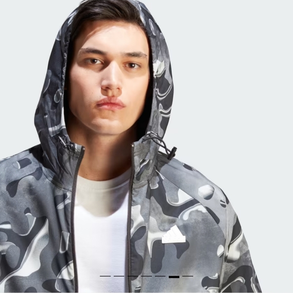 NWT Men's size M Adidas zip up track jacket - Picture 5 of 8